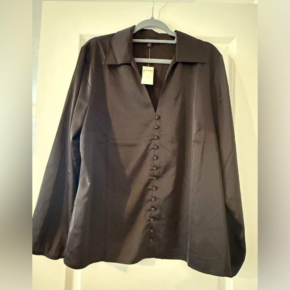 Banana Republic Elegant Brown Blouse